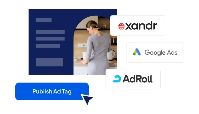 ad serving feature